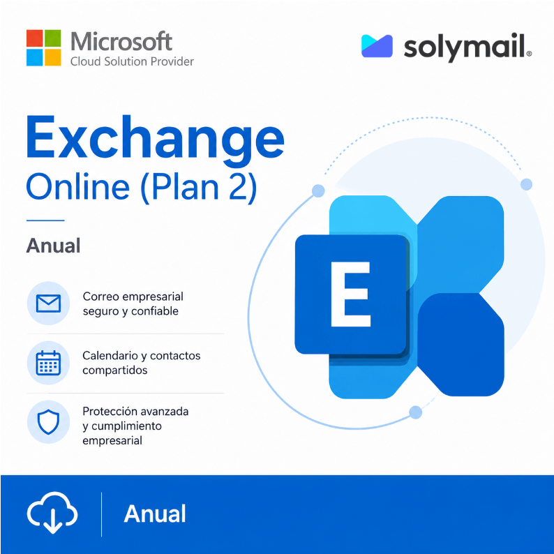 Licencia Microosft Exchange Online Plan 2